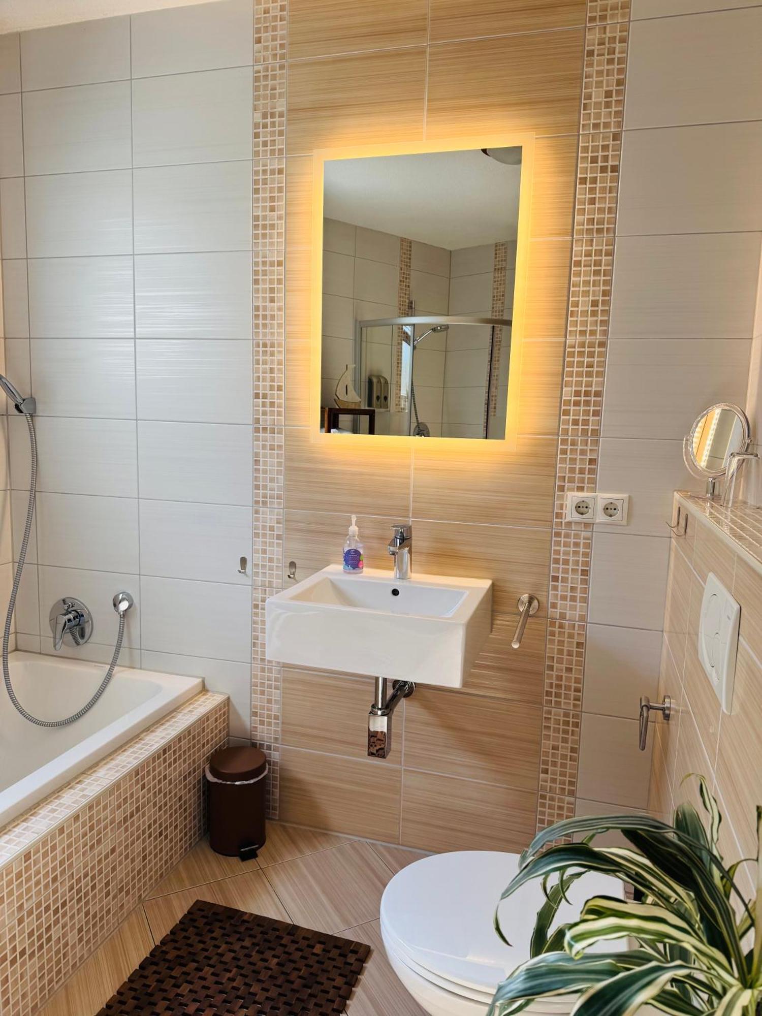 "Timia" Naehe Europa Park Und Rulantica Rust- Klima-Netflix Apartment Mahlberg Bagian luar foto